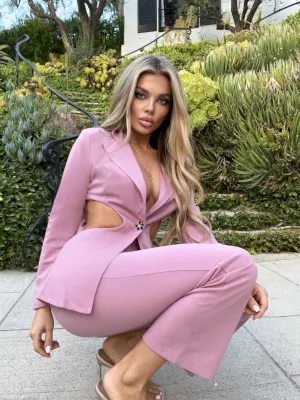 She Means Business Pants Set