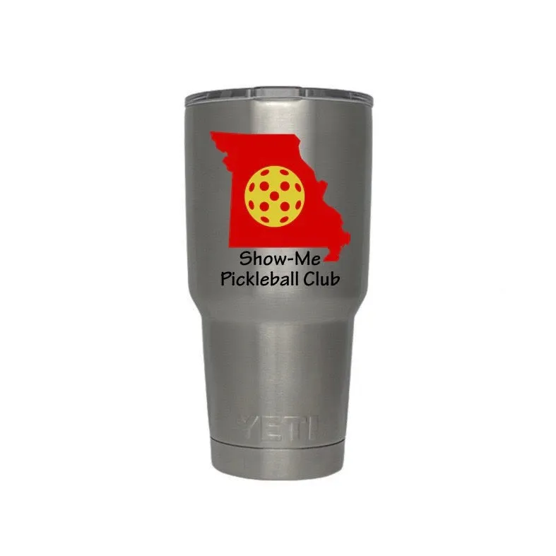 Show-Me Pickleball Club Missouri Pickleball Decal - Bumper Sticker