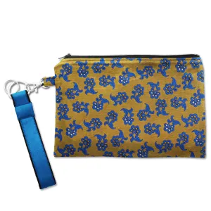 Silk Wristlet - Florista Gold