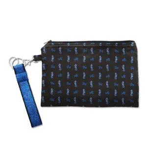 Silk Wristlet - Ocean Rider