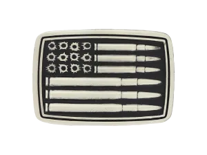 Silver Bullets Flag Buckle