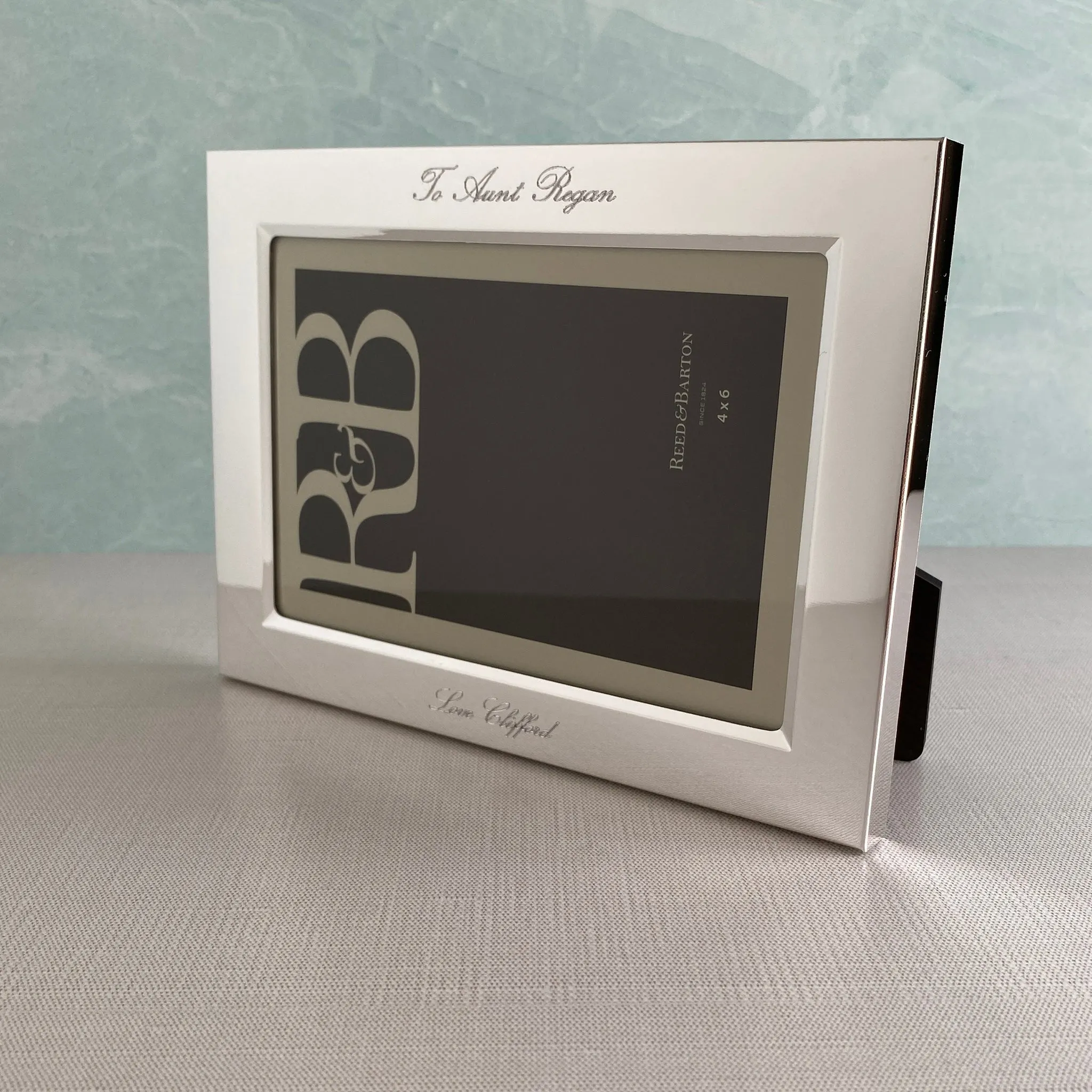 Silver Plated Classic Picture Frame 4x6