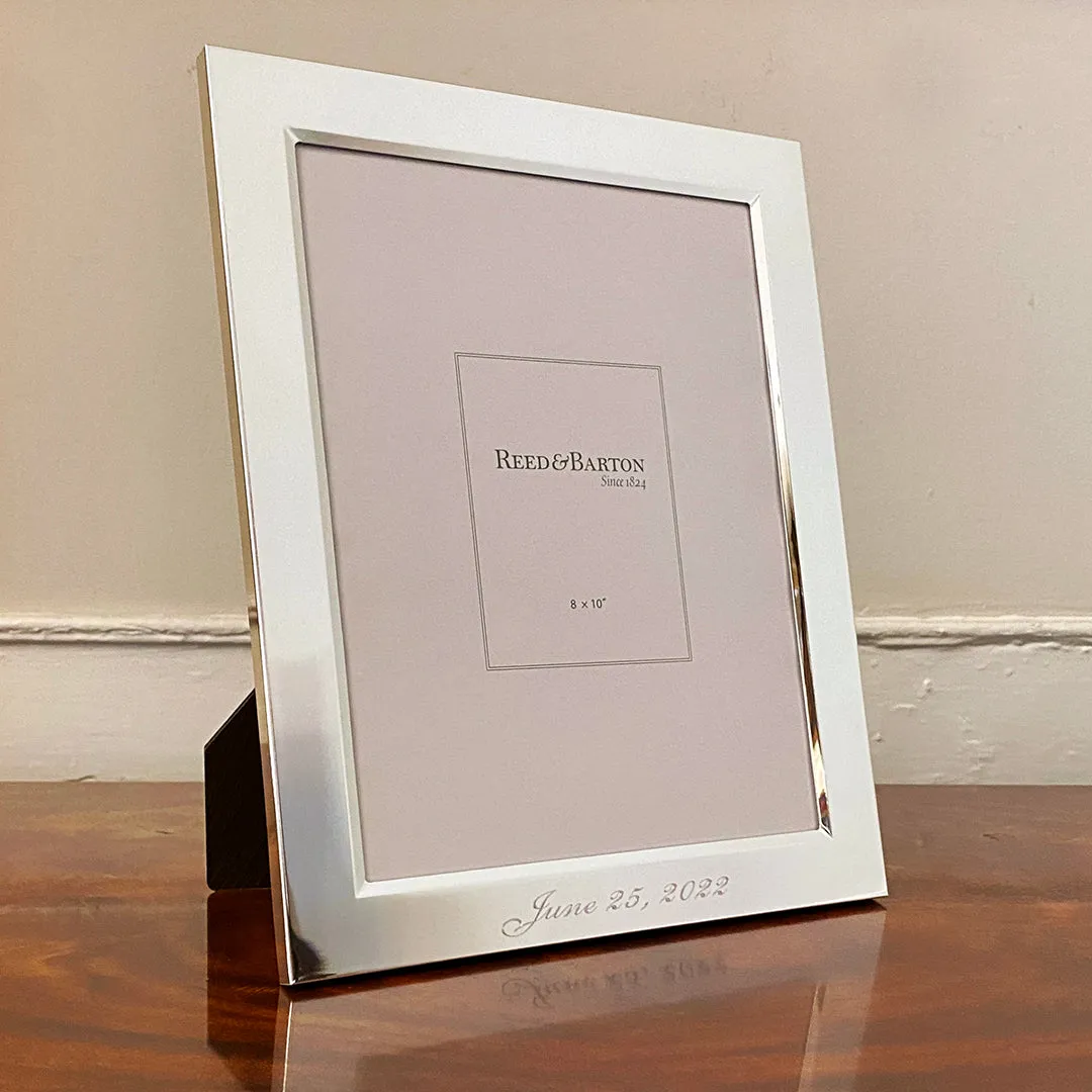 Silver Plated Classic Picture Frame 8x10