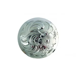Silver Plated Concho