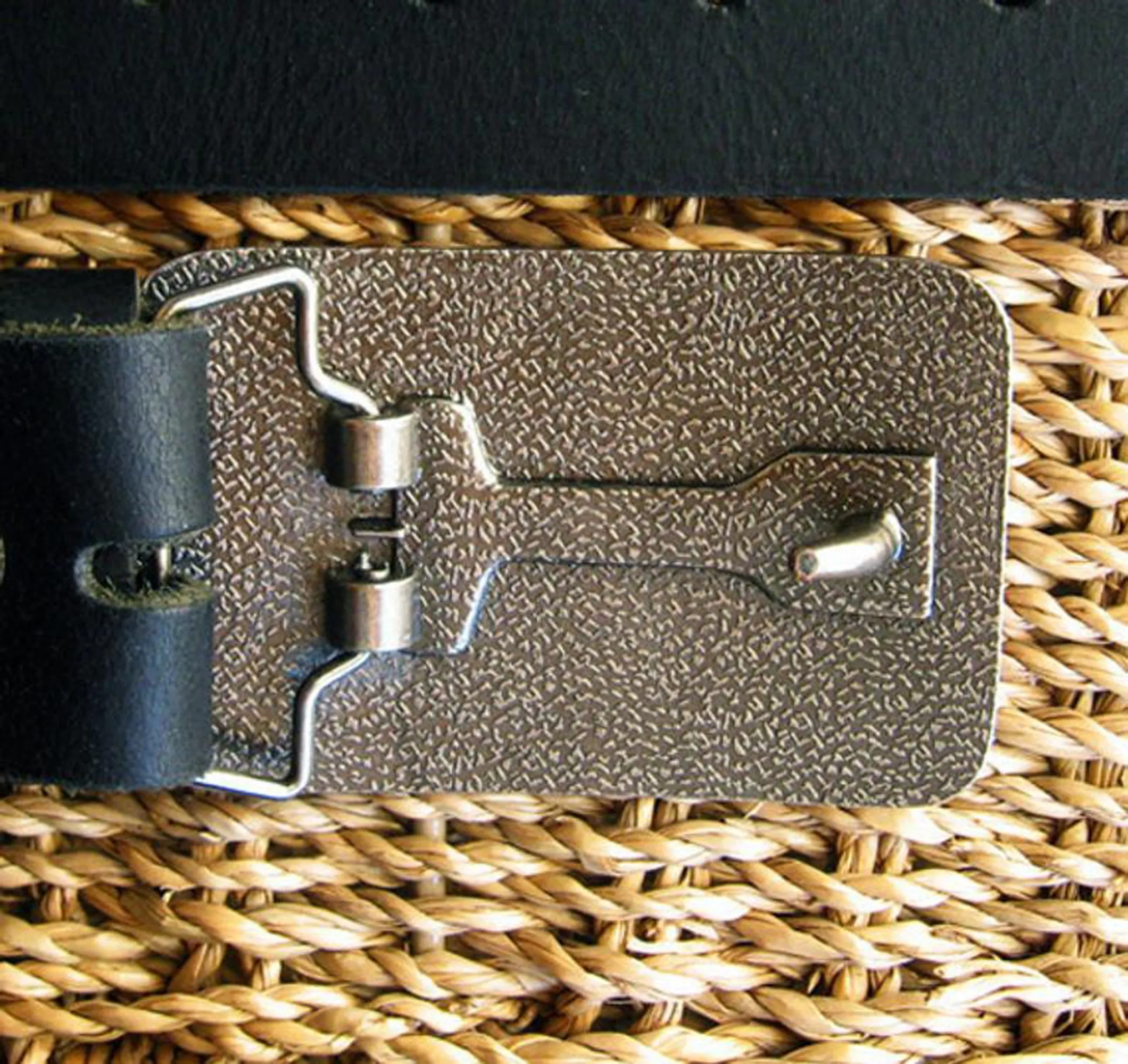Skeleton Friends Belt Buckle - Skellie Duo Design