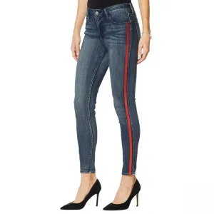 Skinnygirl Women's Side Stripe Skinny Jeans