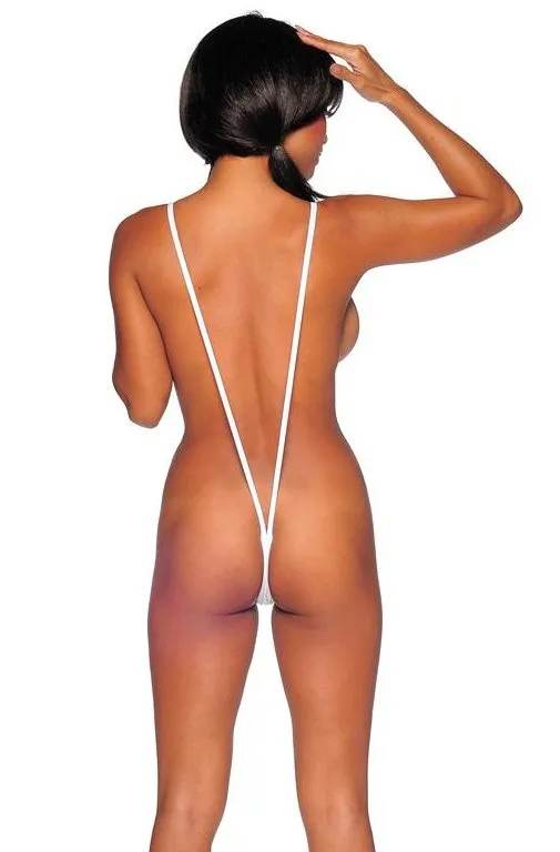 Sling Shot Bikini - White
