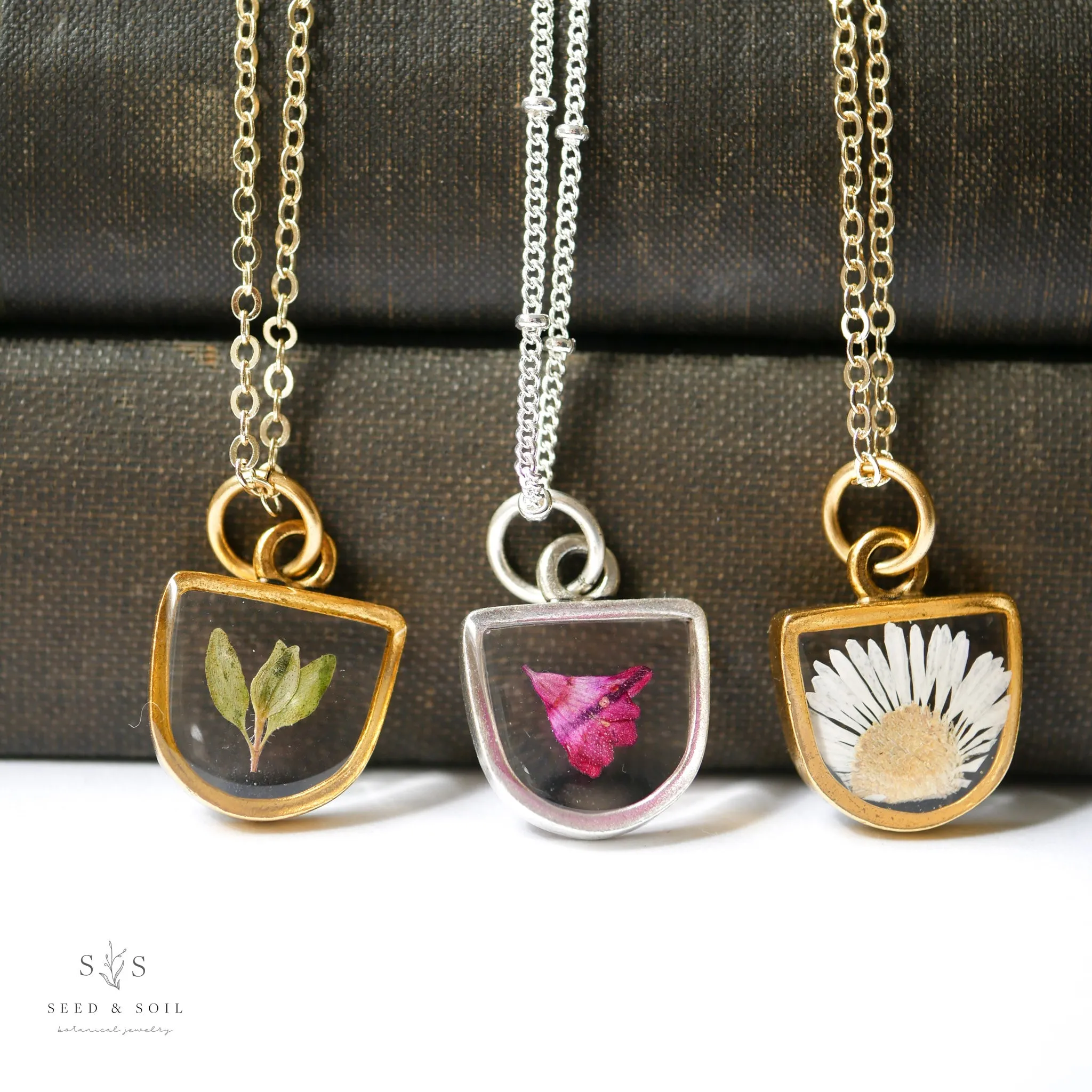 Small Half-Circle Pendant