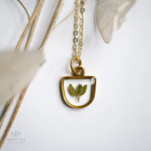 Small Half-Circle Pendant