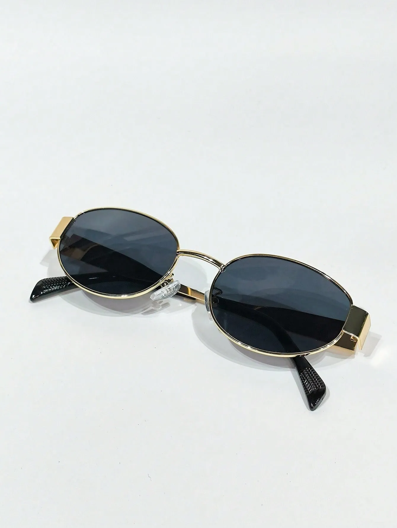 Small Metal Frame Oval Sunglasses- FD ⚡