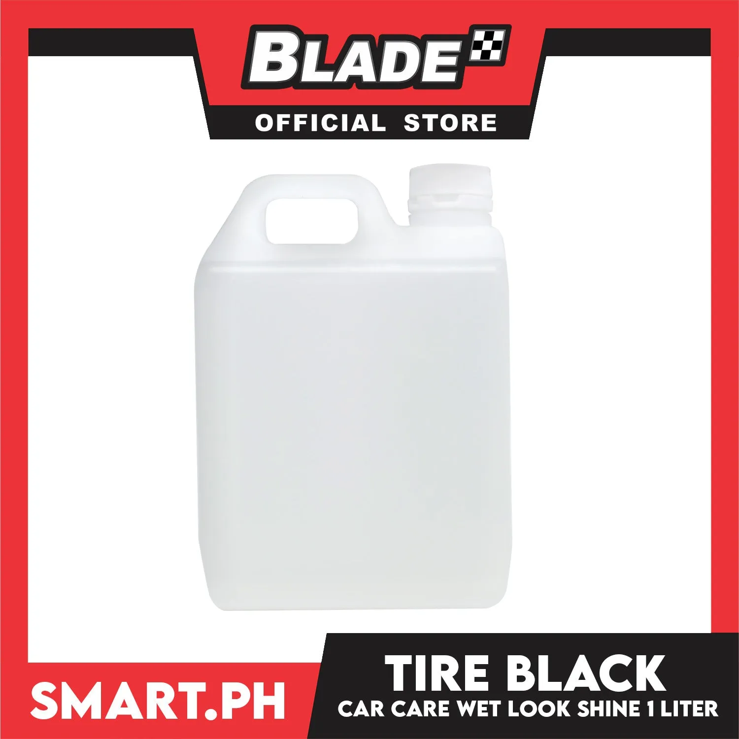 Smart Car Care Tire Black 1 Liter Wet Look Shine Used for Long Lasting Tire Shine & Look Wet