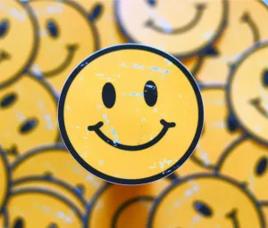 Smiley Face Sticker