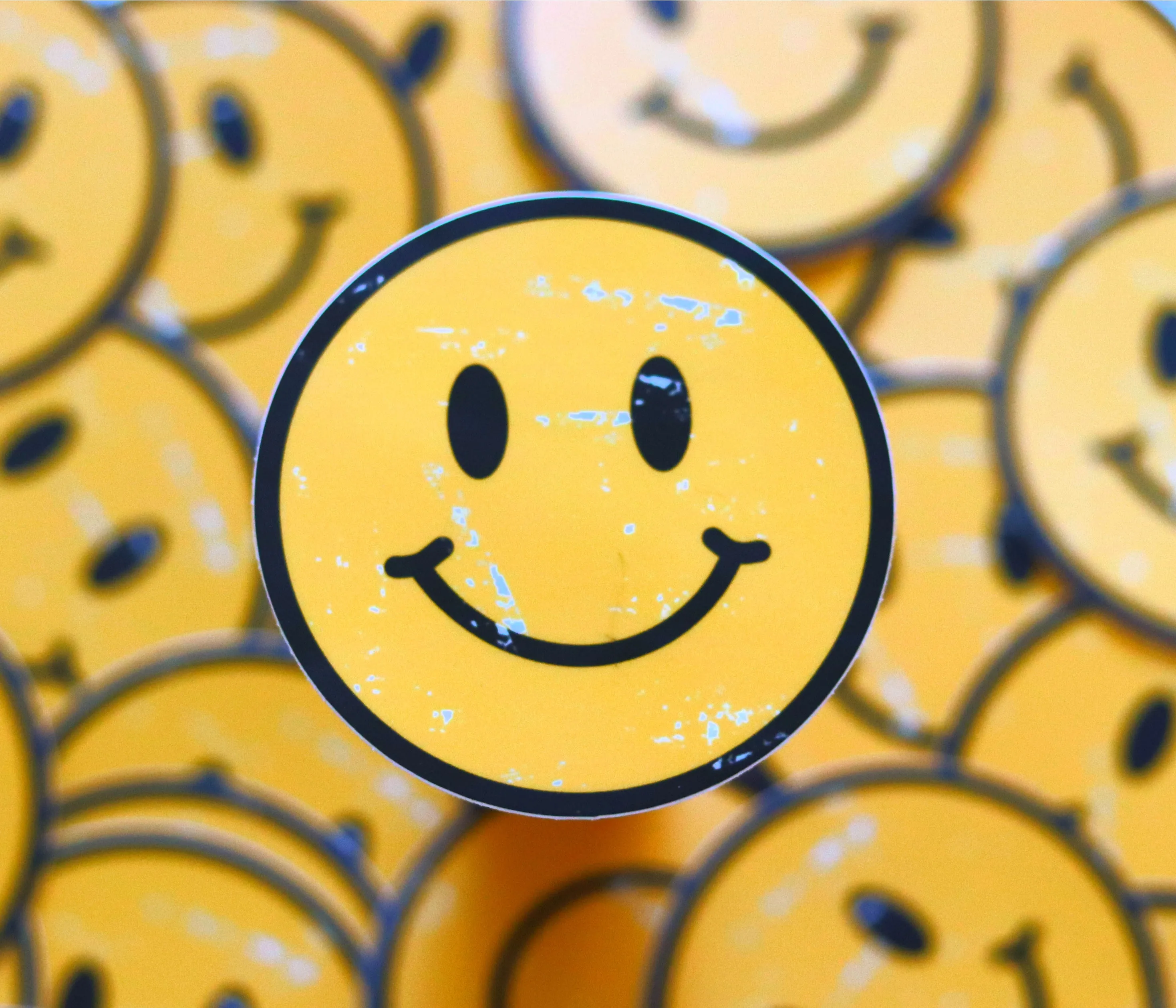 Smiley Face Sticker