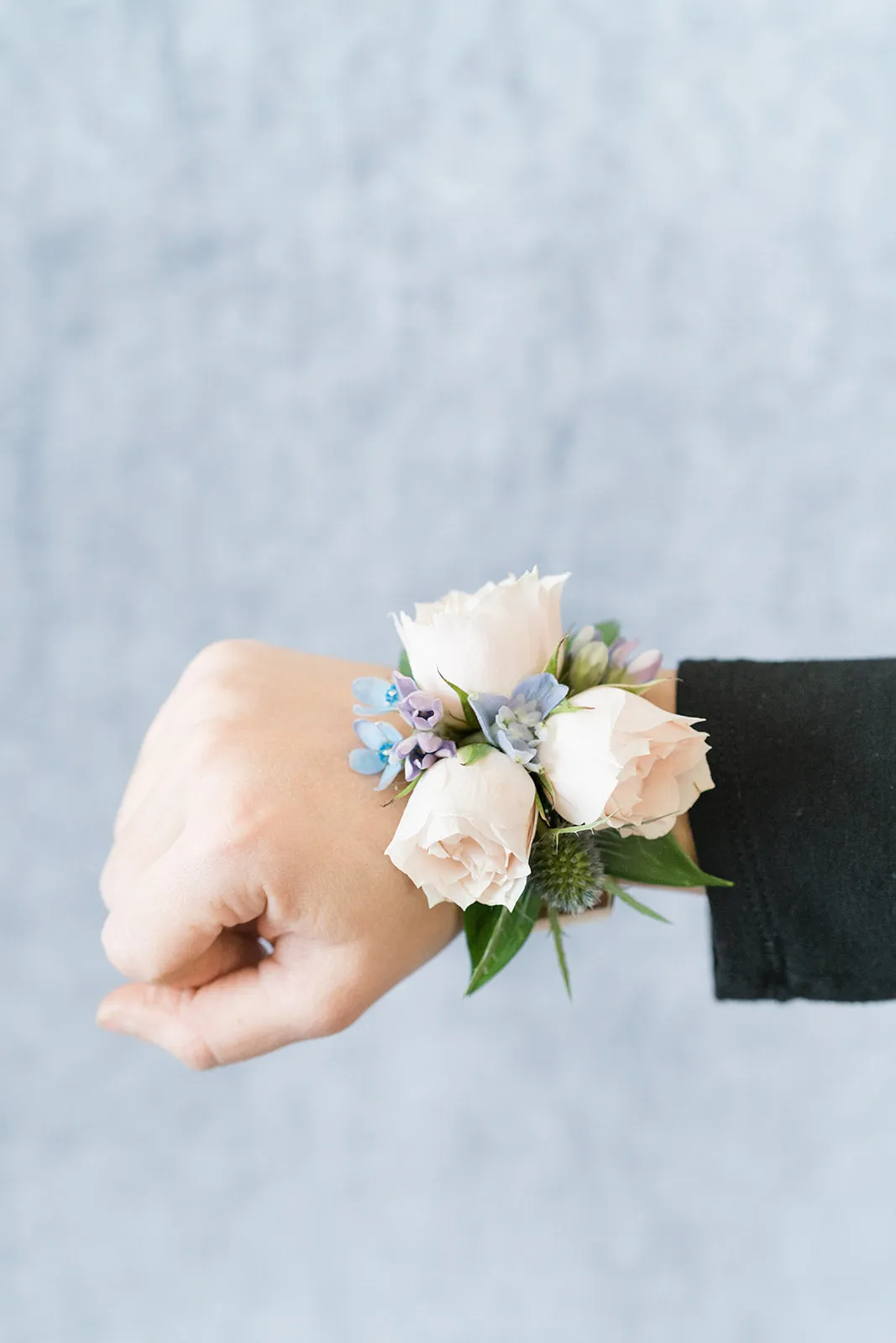 Something Blue: Corsage