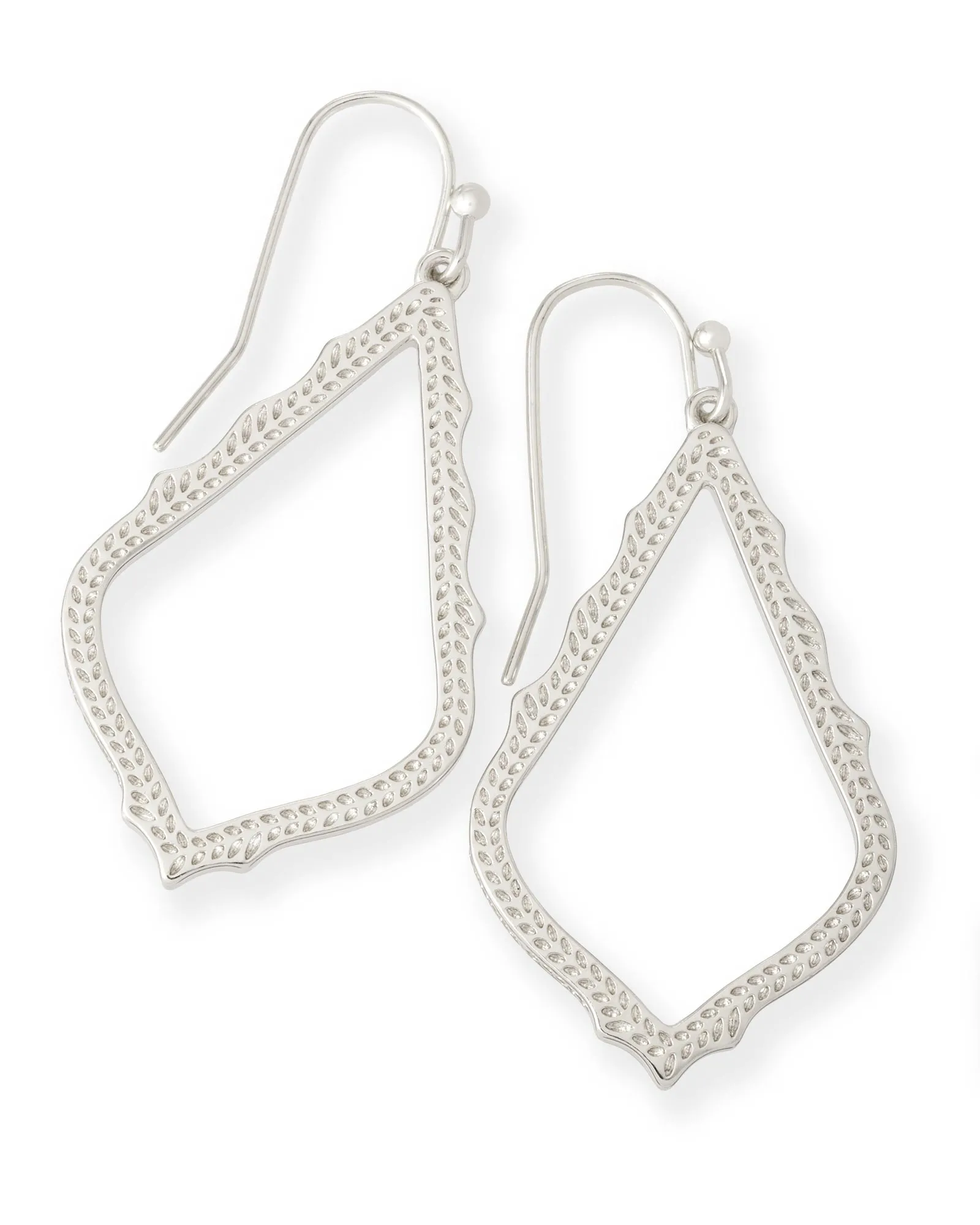 Sophia Drop Earrings In Silver