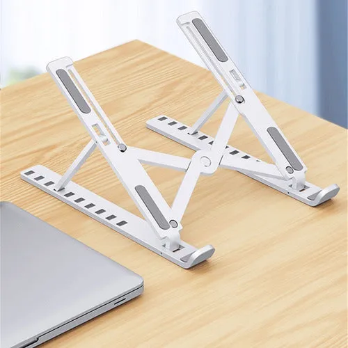 Soporte Plegable notebook o laptop en aluminio