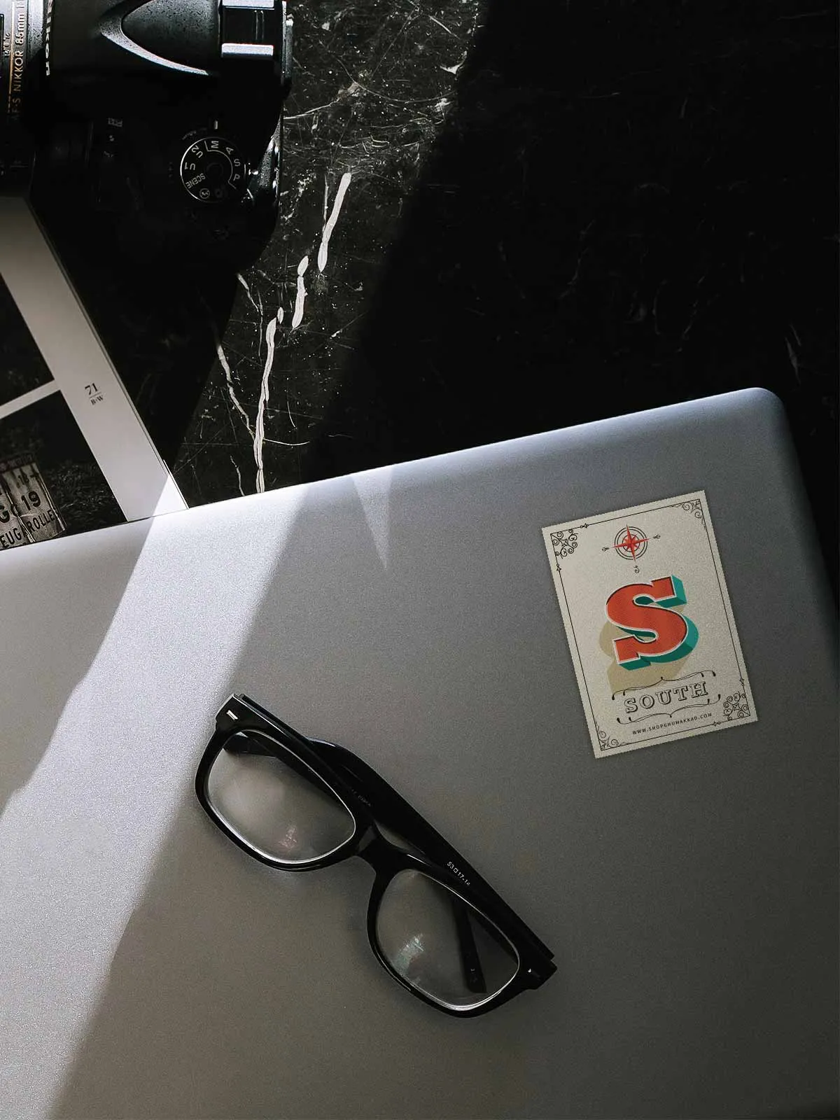 South | Laptop / Car Sticker