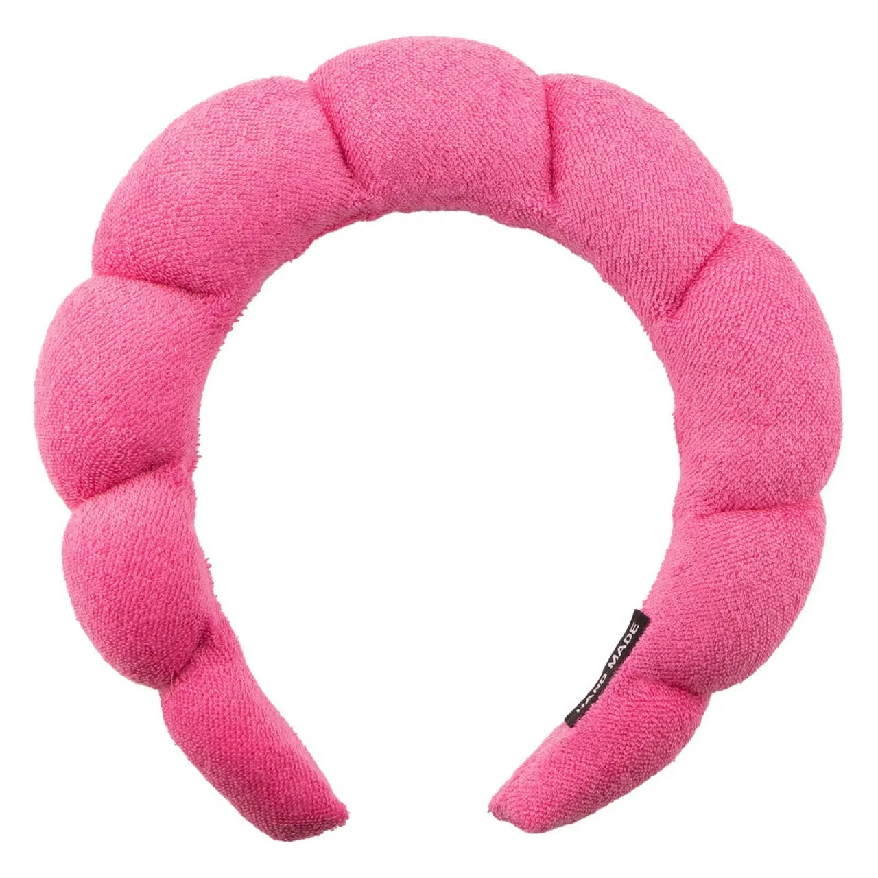 Spa Headband and Wristlet Set Hot Pink
