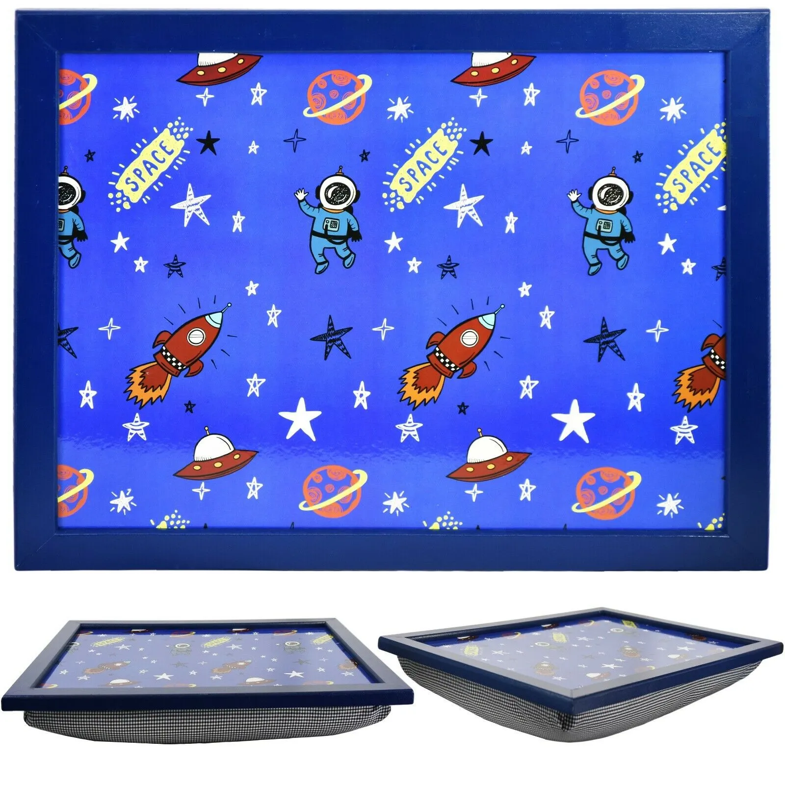 Space Lap Tray With Bean Bag Cushion