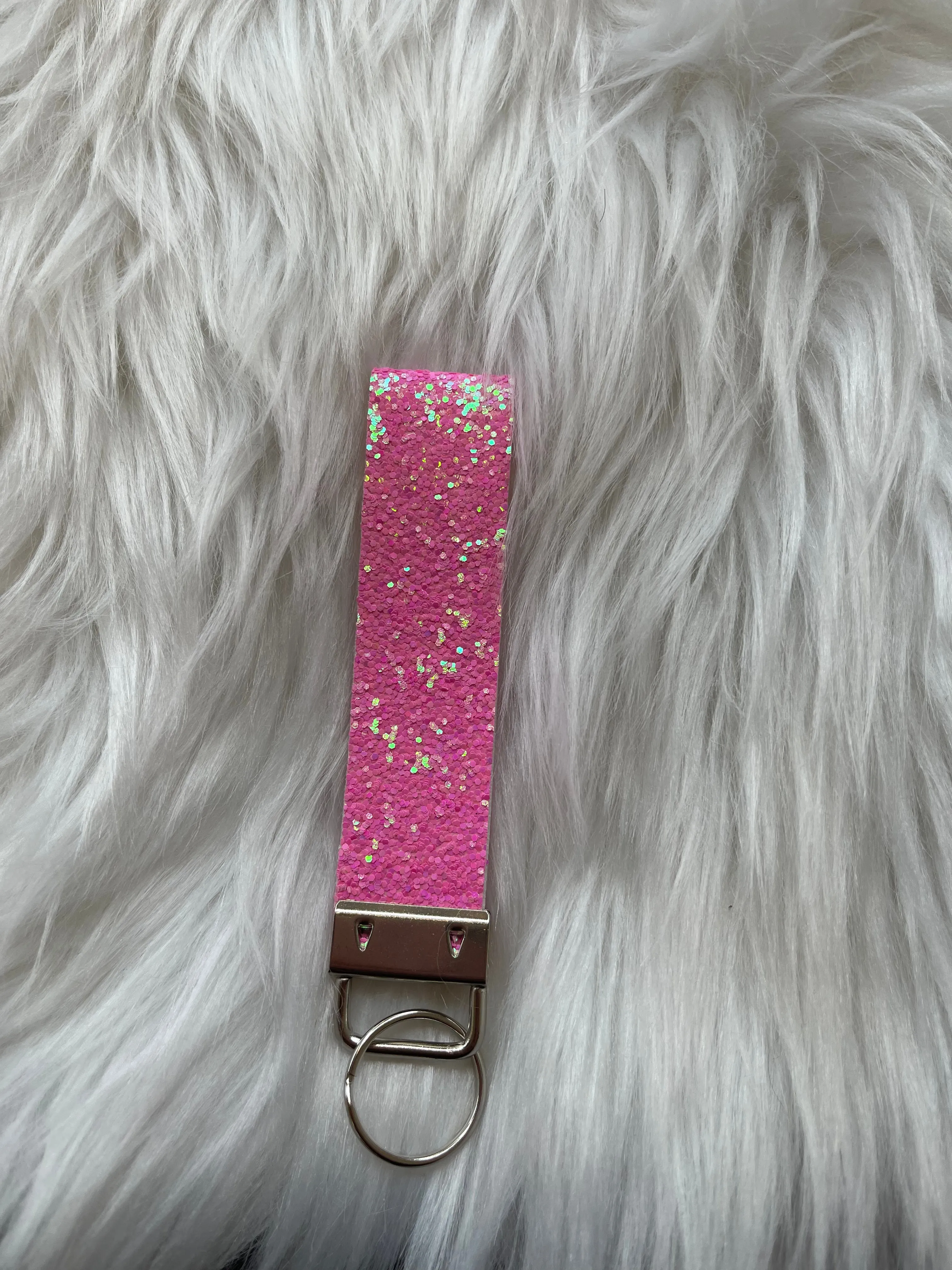 Sparkly Wristlet Keychain