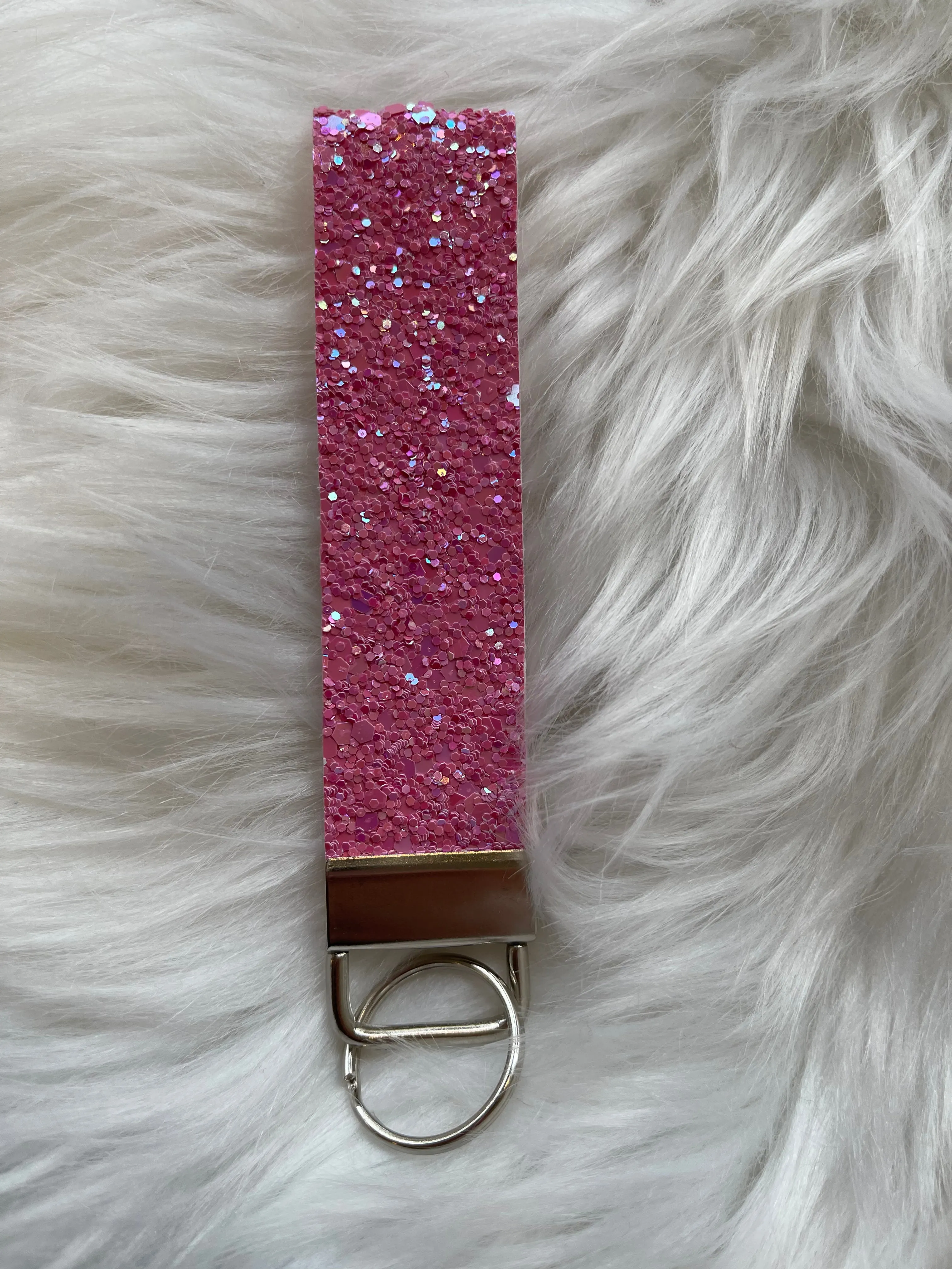 Sparkly Wristlet Keychain