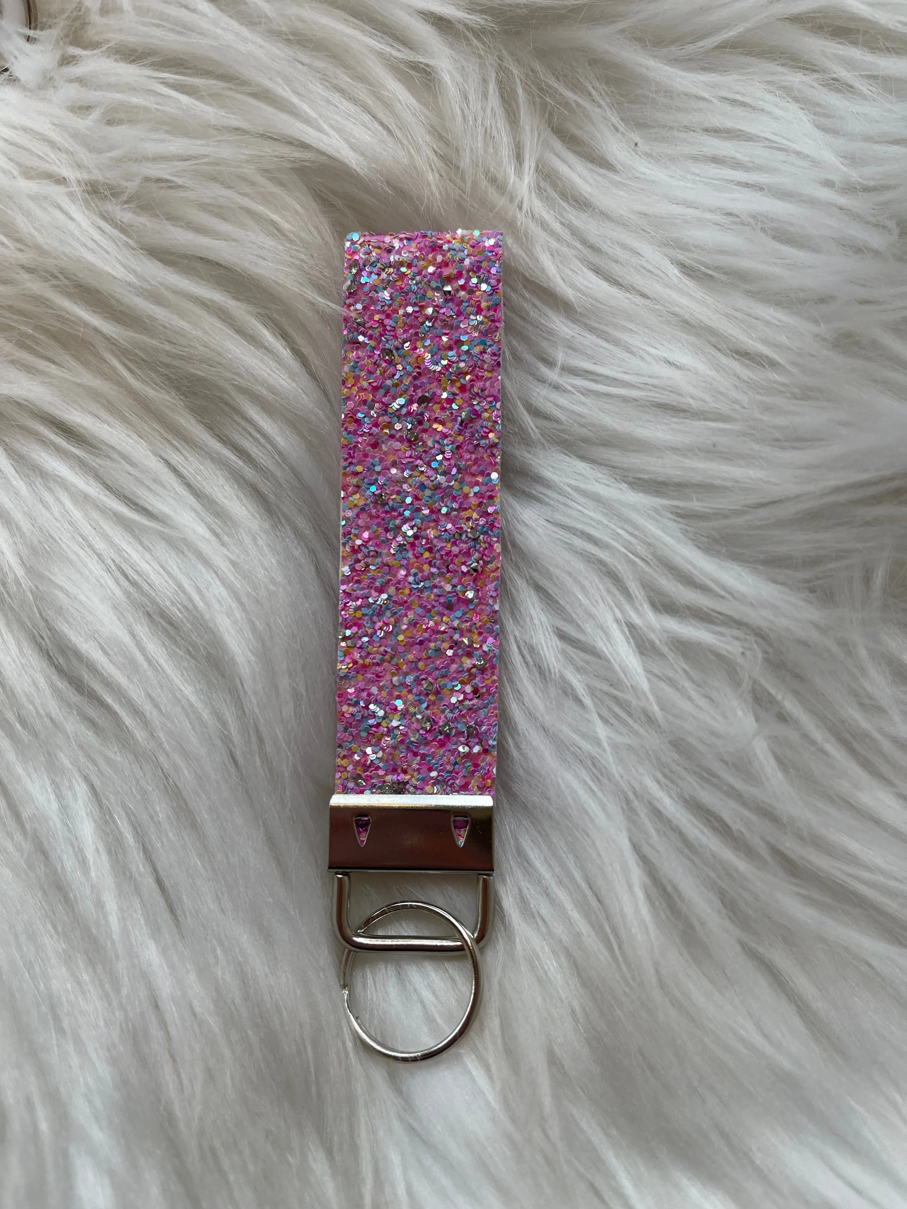 Sparkly Wristlet Keychain