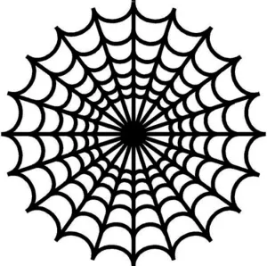 Spiderweb Wall Sticker #4