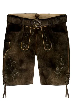 Spieth & Wensky Men's Lederhosen "Ebbs" honey/black (closeout) size 54