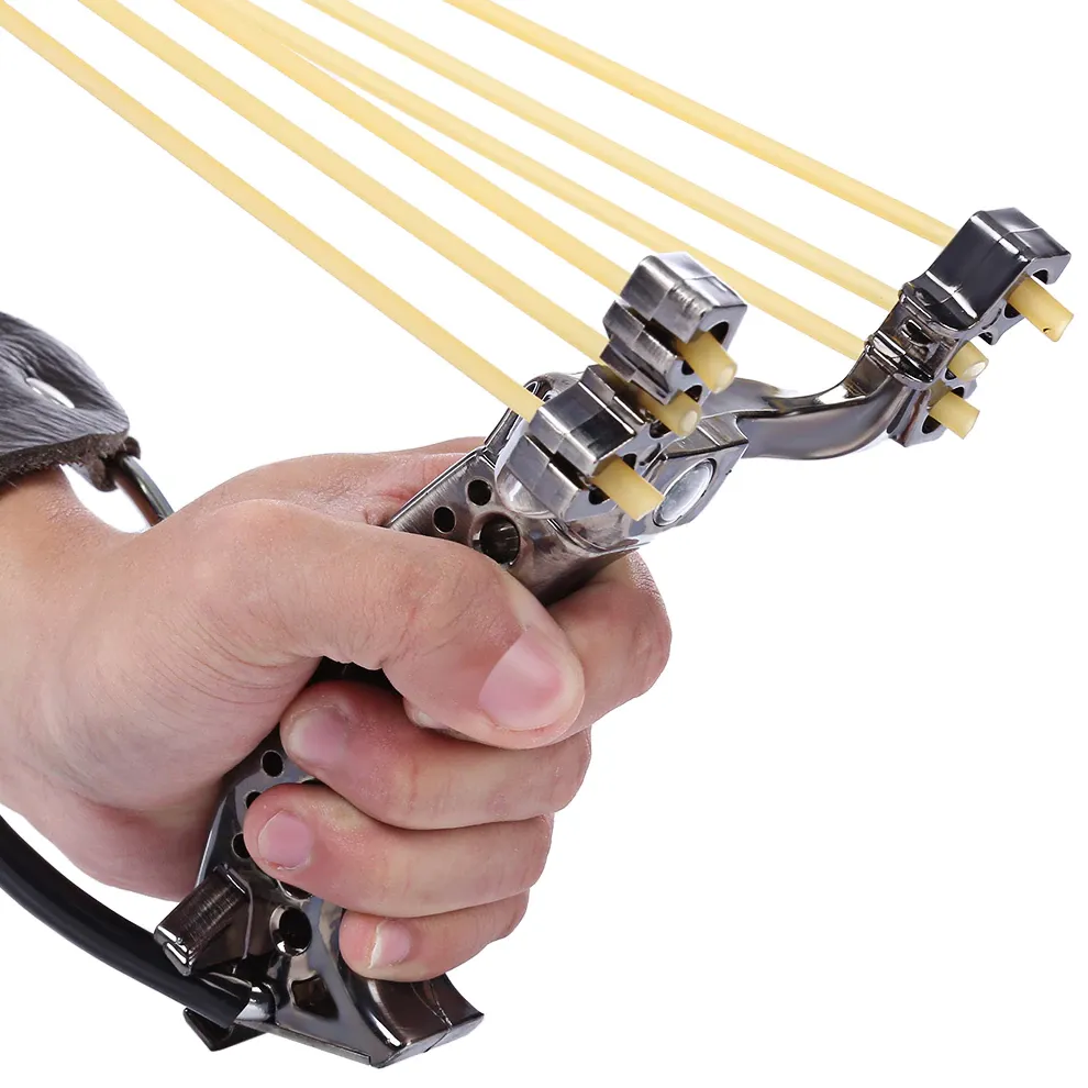 Sports Hunting Metal Slingshot