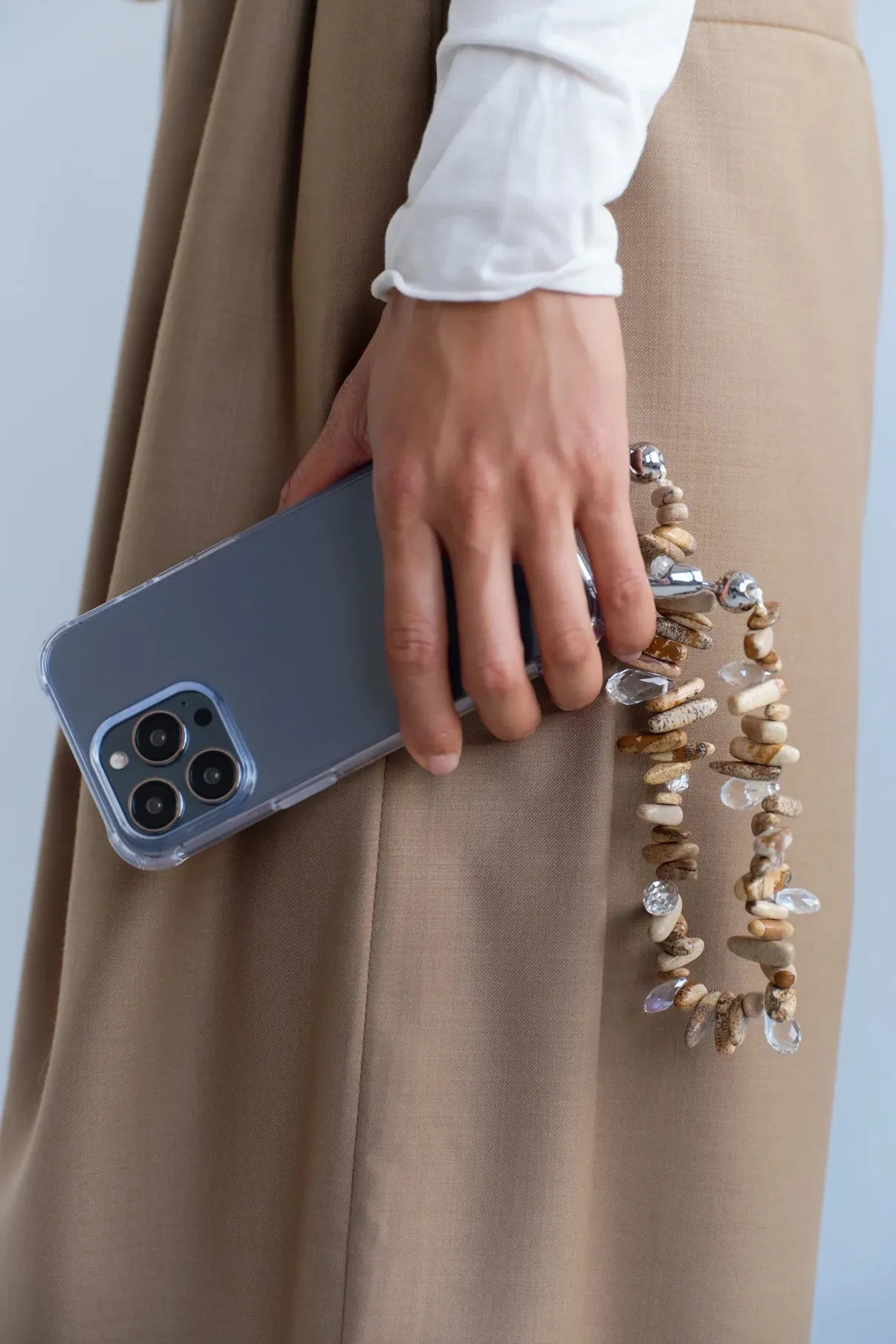 Stacked Gemstone Wristlet | Ossa New York