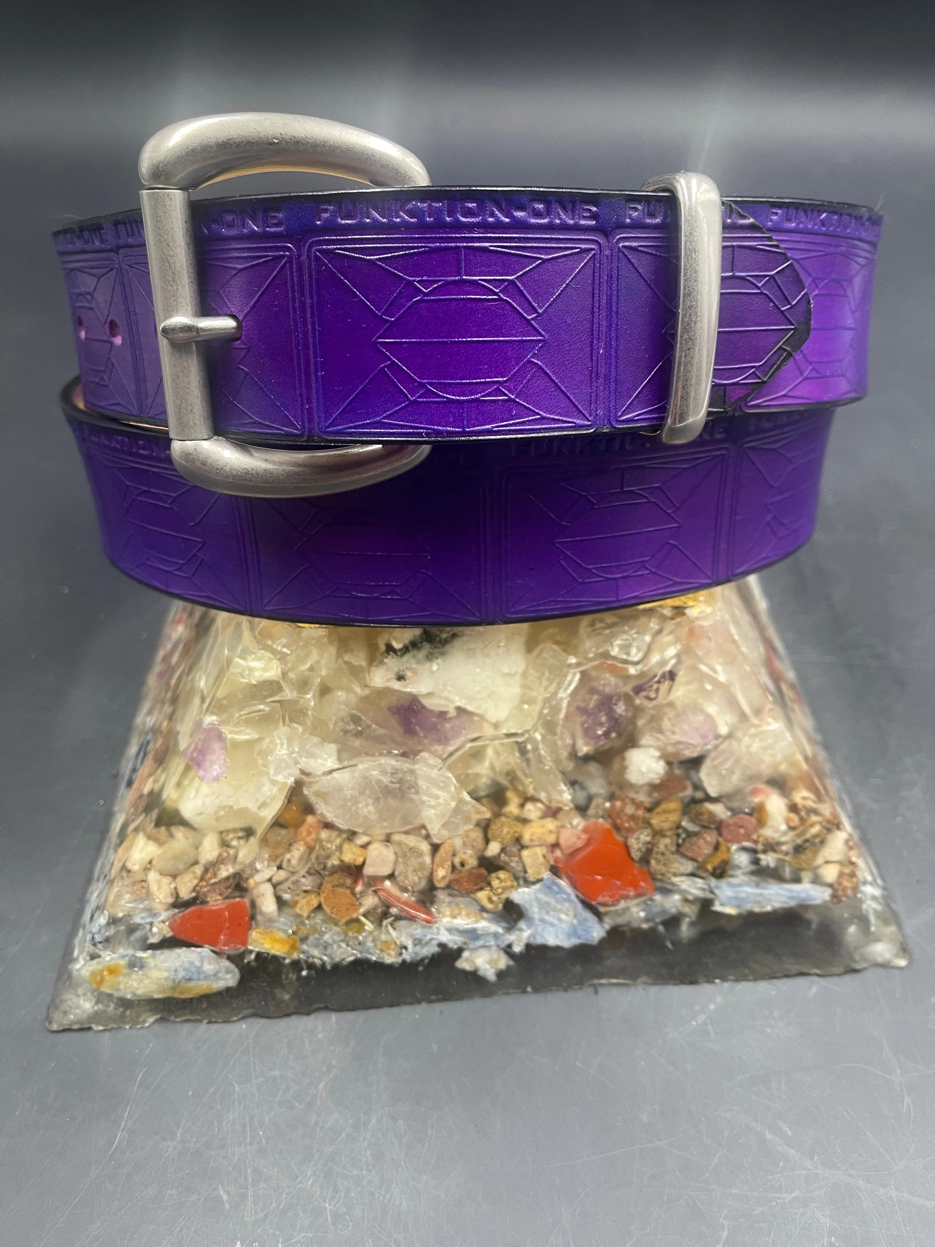 Stamped Leather Belt - Funktion One
