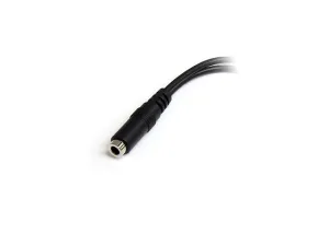 Star Tech Muyhsfmm Cable Divisor De Audifonos Macho A Hembra