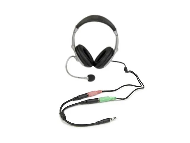Startech Muyhsfmm Adaptador Divisor De Audifonos 2x Mini Jack 3 Pin A Mini Jack 4