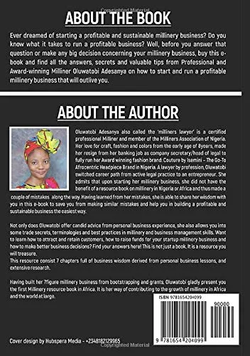 Starting a Profitable Millinery Business: effective ways to start and run the business