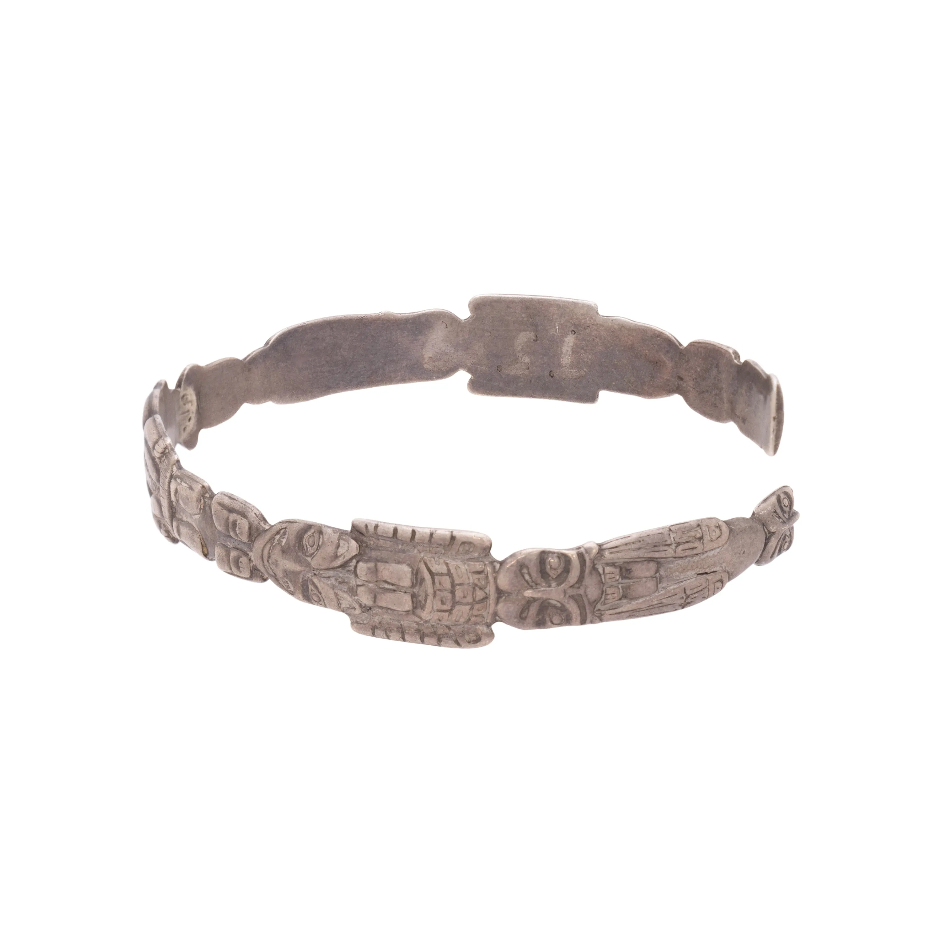 Sterling Silver Totem Bracelet