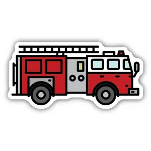 Stickers Northwest - Fire Engine Sticker