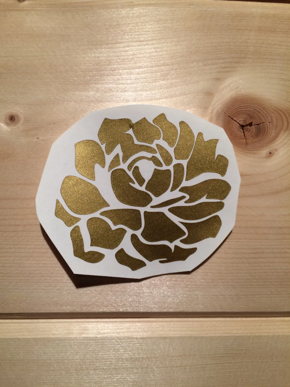 Succulent Vinyl Decal