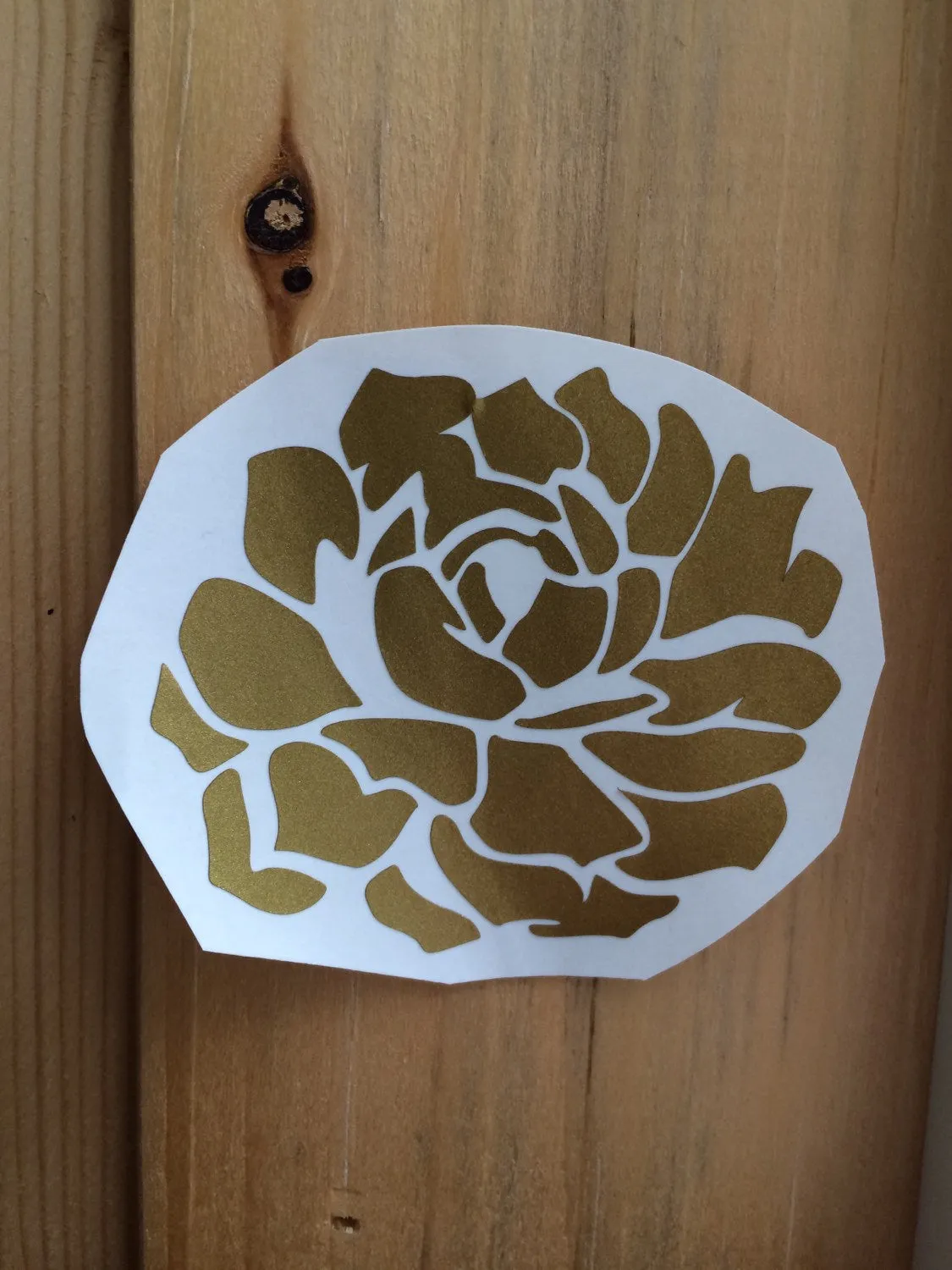 Succulent Vinyl Decal