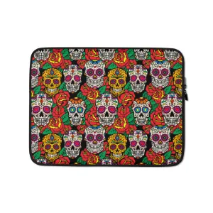 Sugar Skull Laptop Sleeve