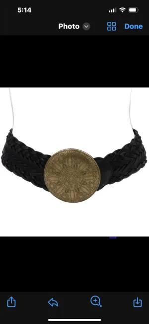 Sun Boho Braided Belt
