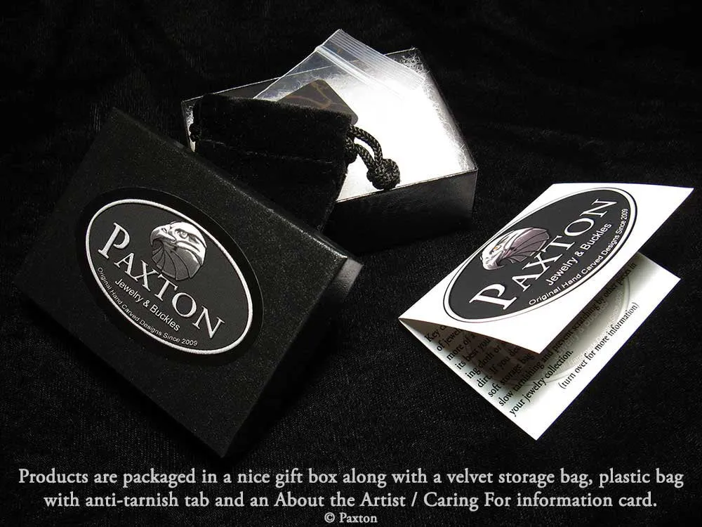 Sun Moon Belt Buckle Sterling Silver