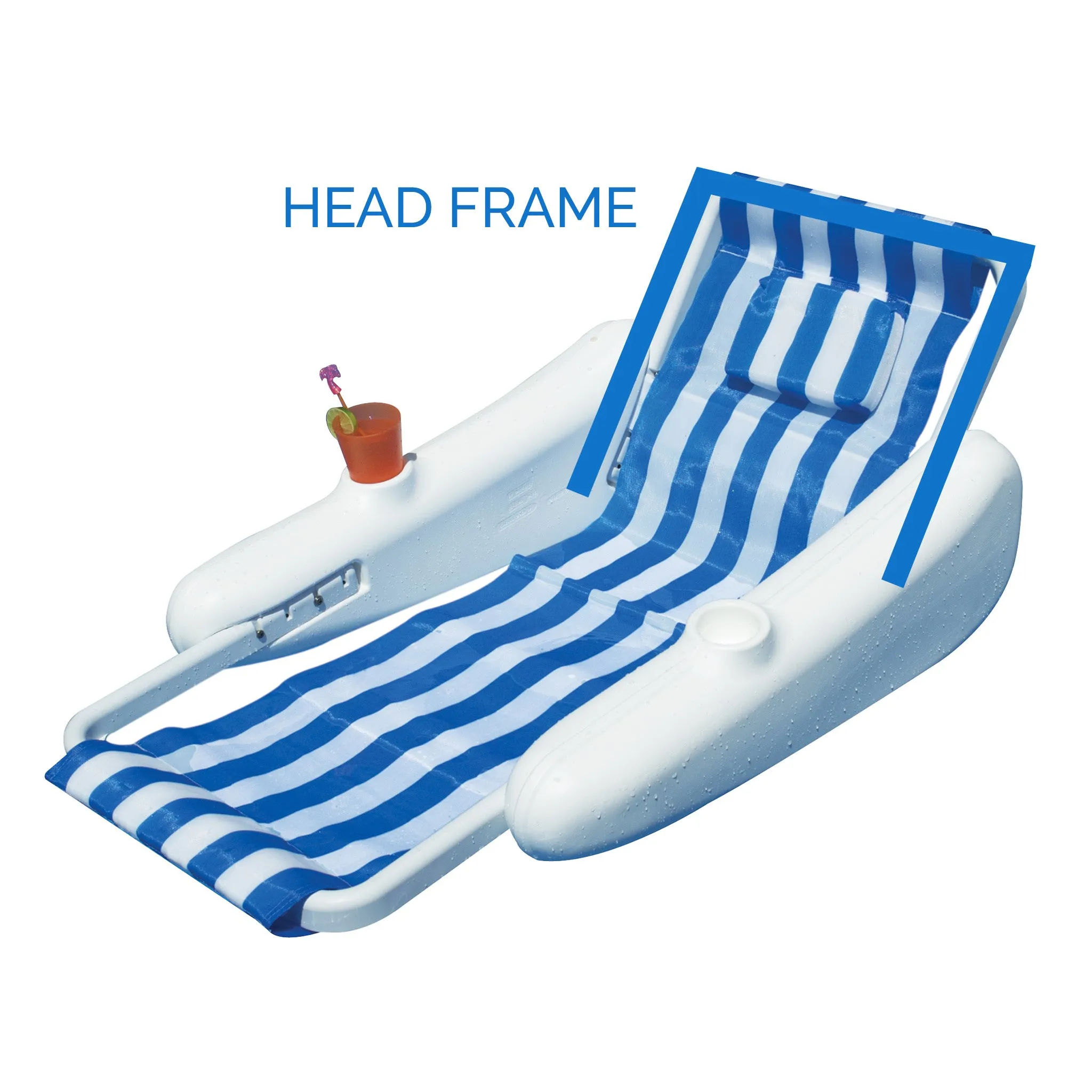 Sunchaser Sling Style Floating Lounge Chair Parts