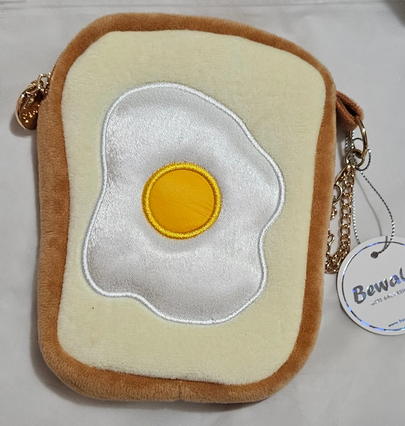 Sunny Side Up Egg On Toast Pouch