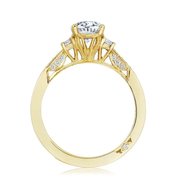 Tacori Three Stone Diamond Engagement Ring