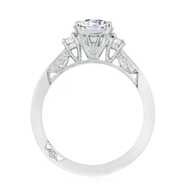 Tacori Three Stone Diamond Engagement Ring