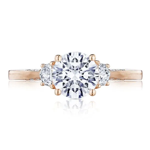 Tacori Three Stone Diamond Engagement Ring
