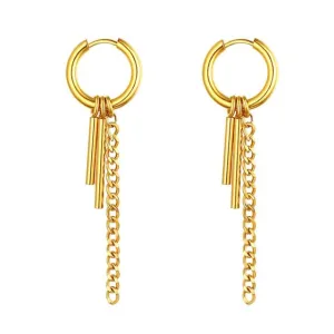 Tassel Chain Earrings Men or Women