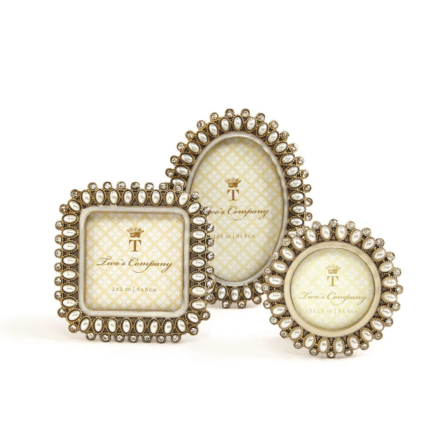TC - Picture Frame | Crystal and Pearl | 3 Styles