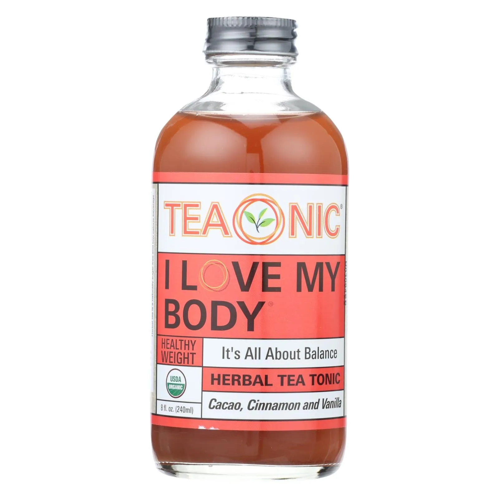 Teaonic I Love My Skinny Body Herbal Tea Supplement  - Case Of 6 - 8 Fz