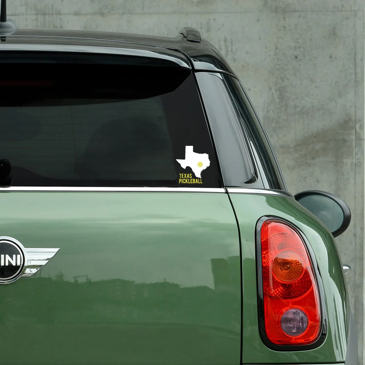 Texas Pickleball Decal - Bumper Sticker
